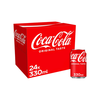 Coca Cola Cans (GB) 24×330ml