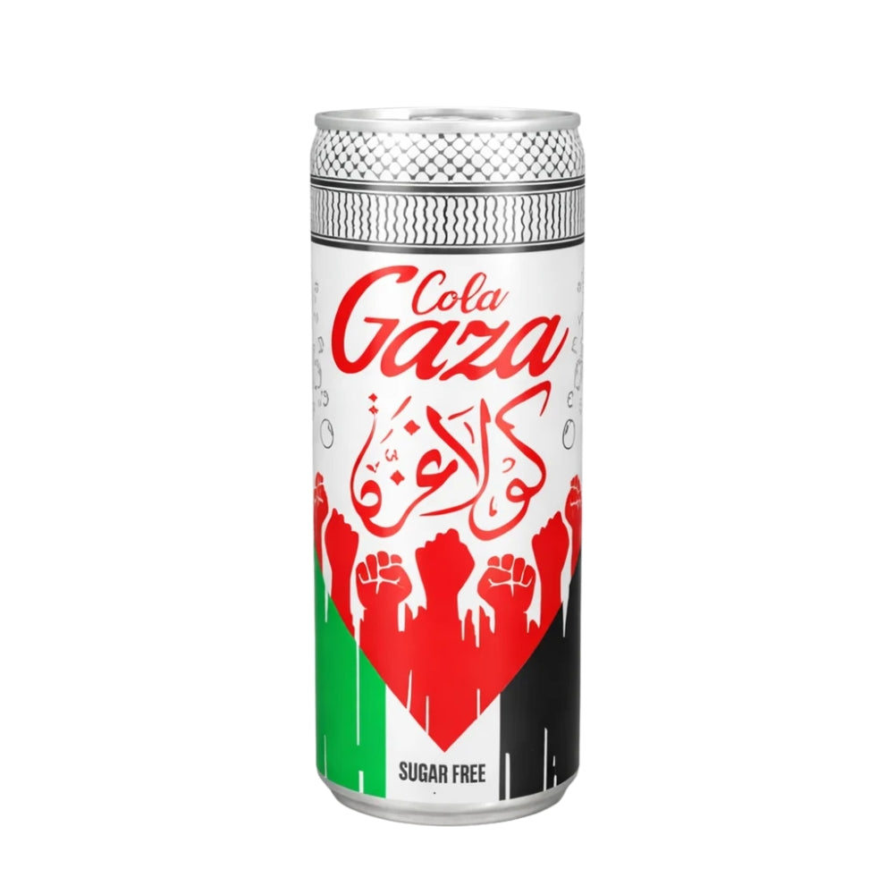 Cola Gaza Sugar Free (Can) 24×250ml