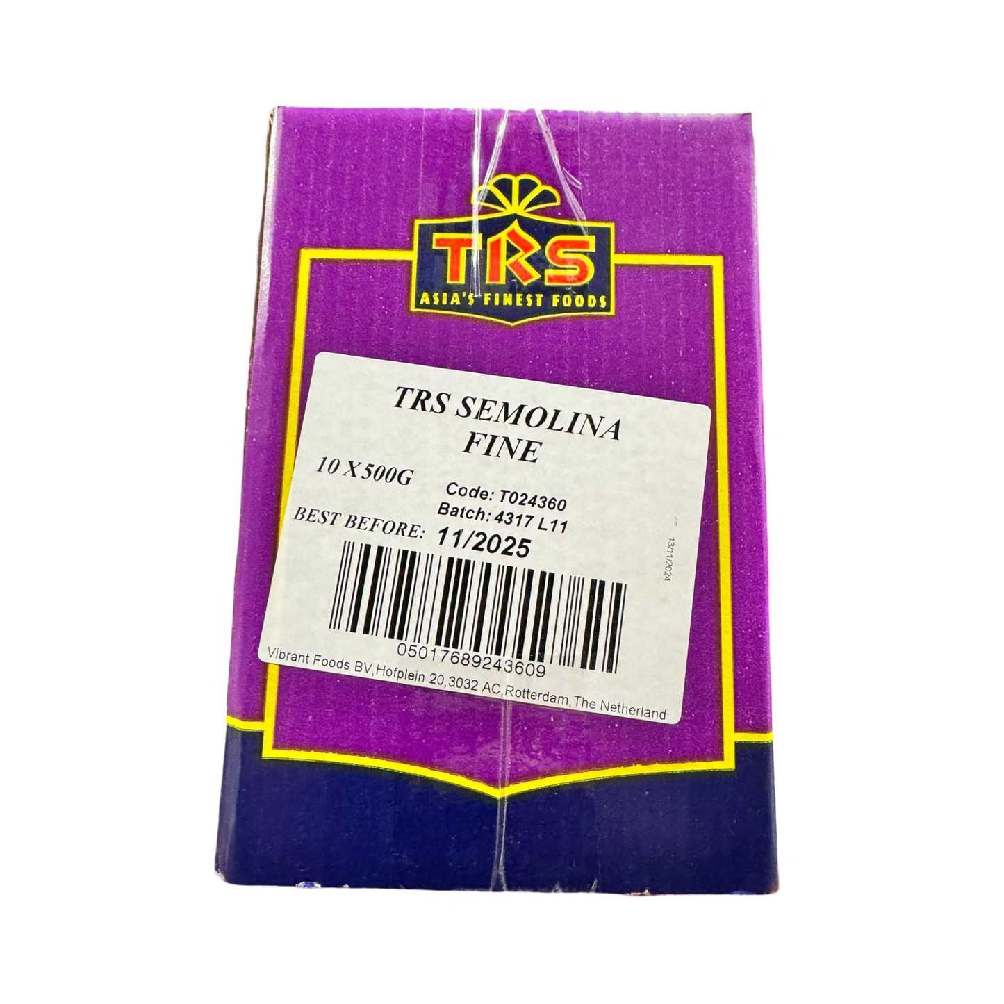 TRS Semolina Fine 10x500g
