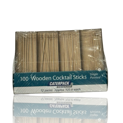 Wooden Cocktail Sticks 100s