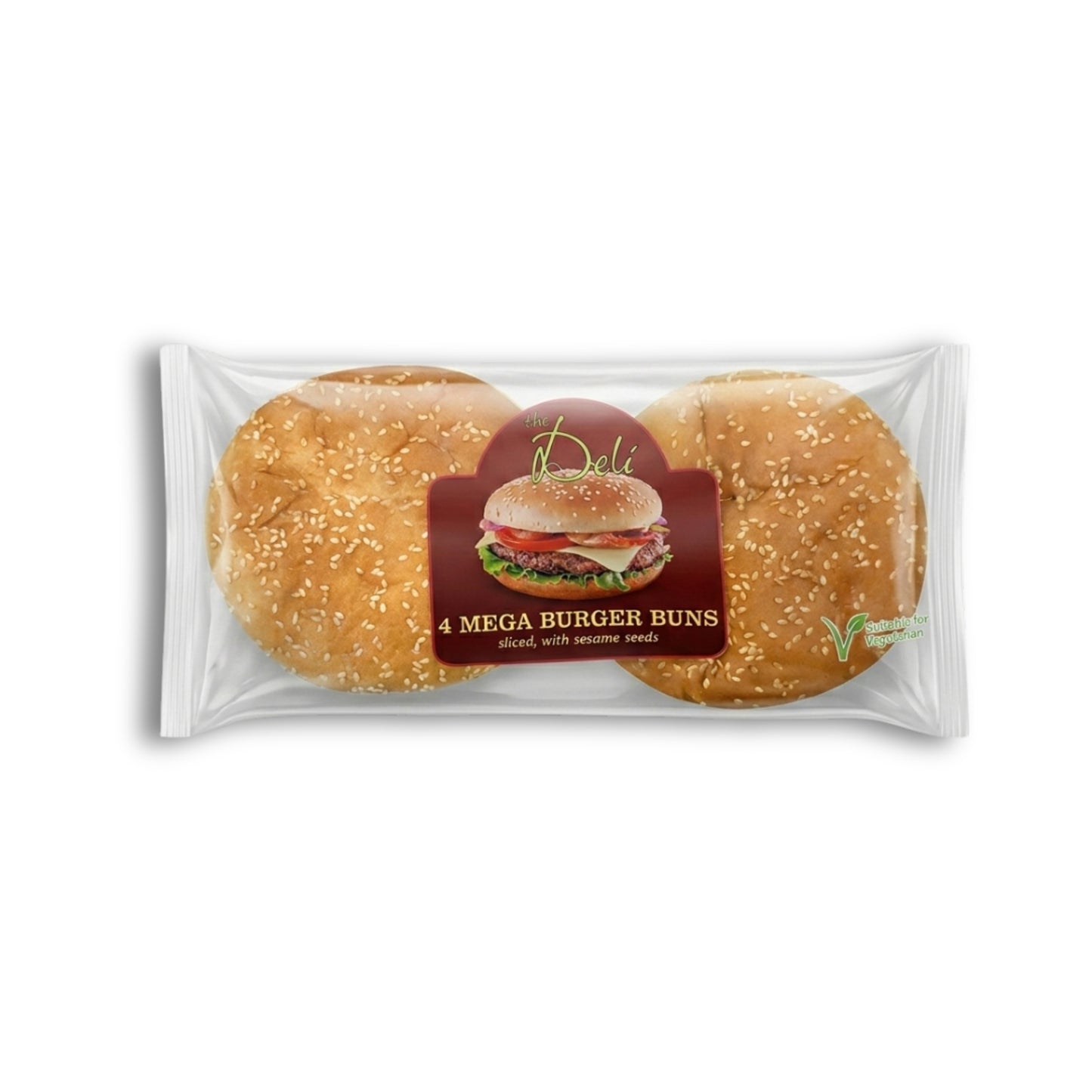 Deli Mega Seeds Burger Buns 4am