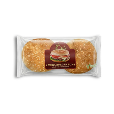 Deli Mega Seeds Burger Buns 4am