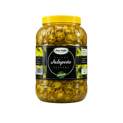 Don Valle Sliced Jalapeno 3kg