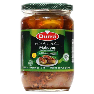 Durra Stuffed Eggplant Makdous 600g