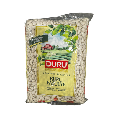 Duru White Beans Kuru Fasulye 7.5mm 1kg