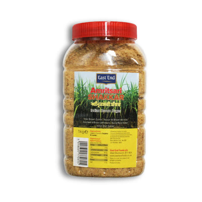 East End Amritsari Shakkar Indian Brown Sugar 1kg