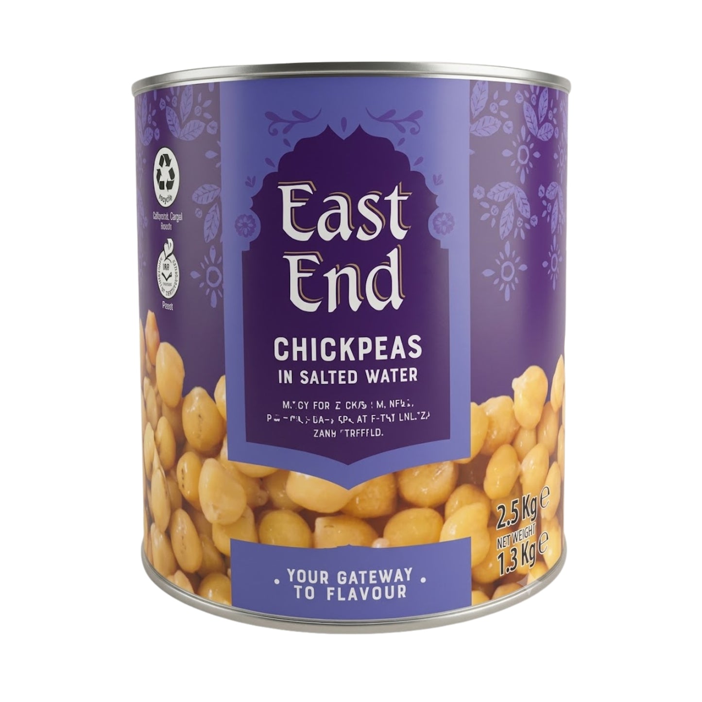 East End Chick Peas Brine 2.5kg