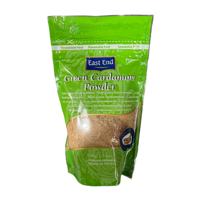East End Ground Cardomom GRN Zip 100g