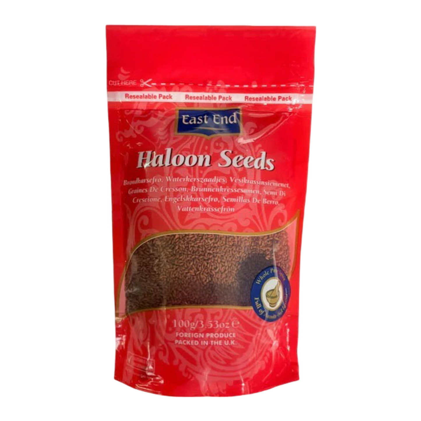 East End Halon Seeds Zip 100g