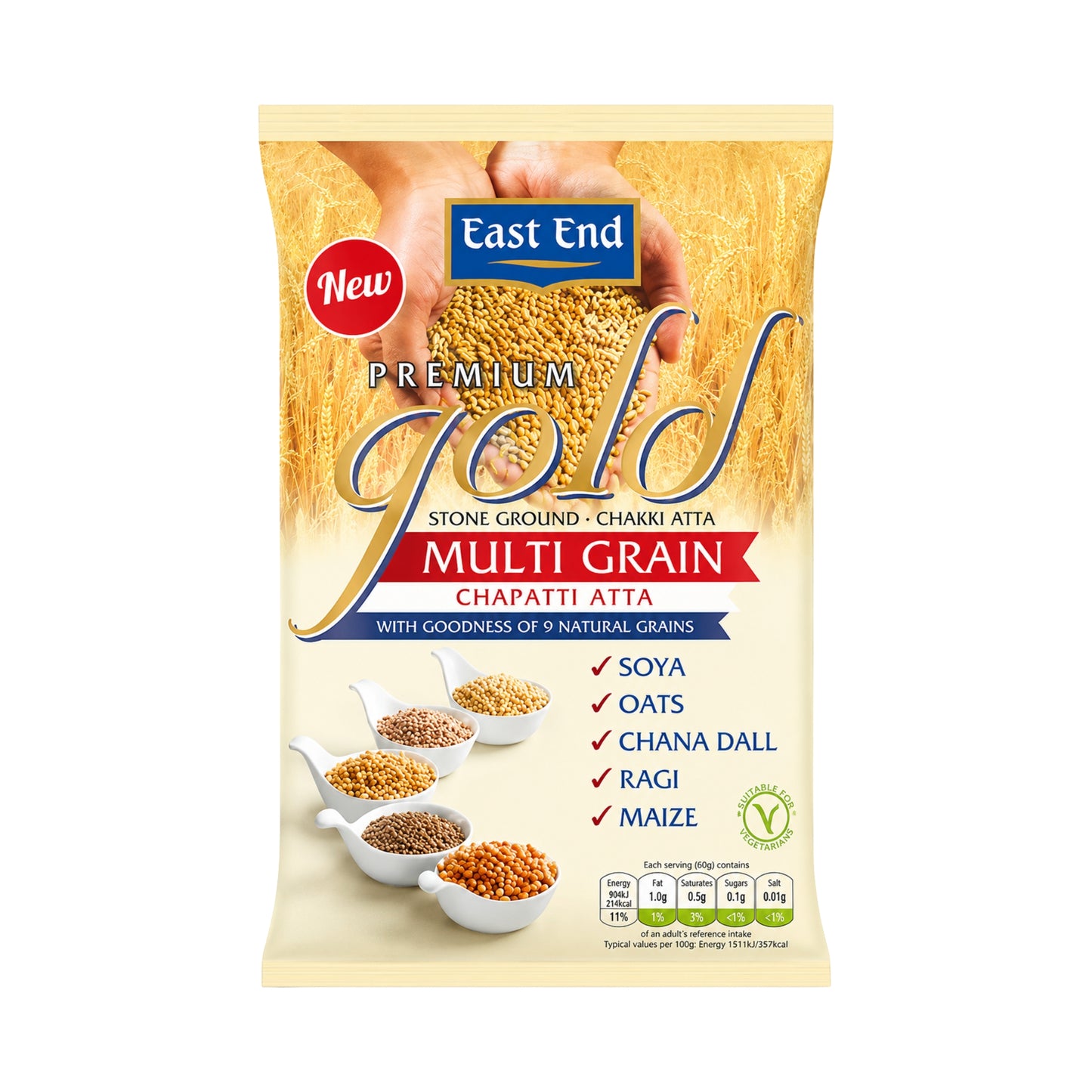 East End MultiGrain Atta 10kg
