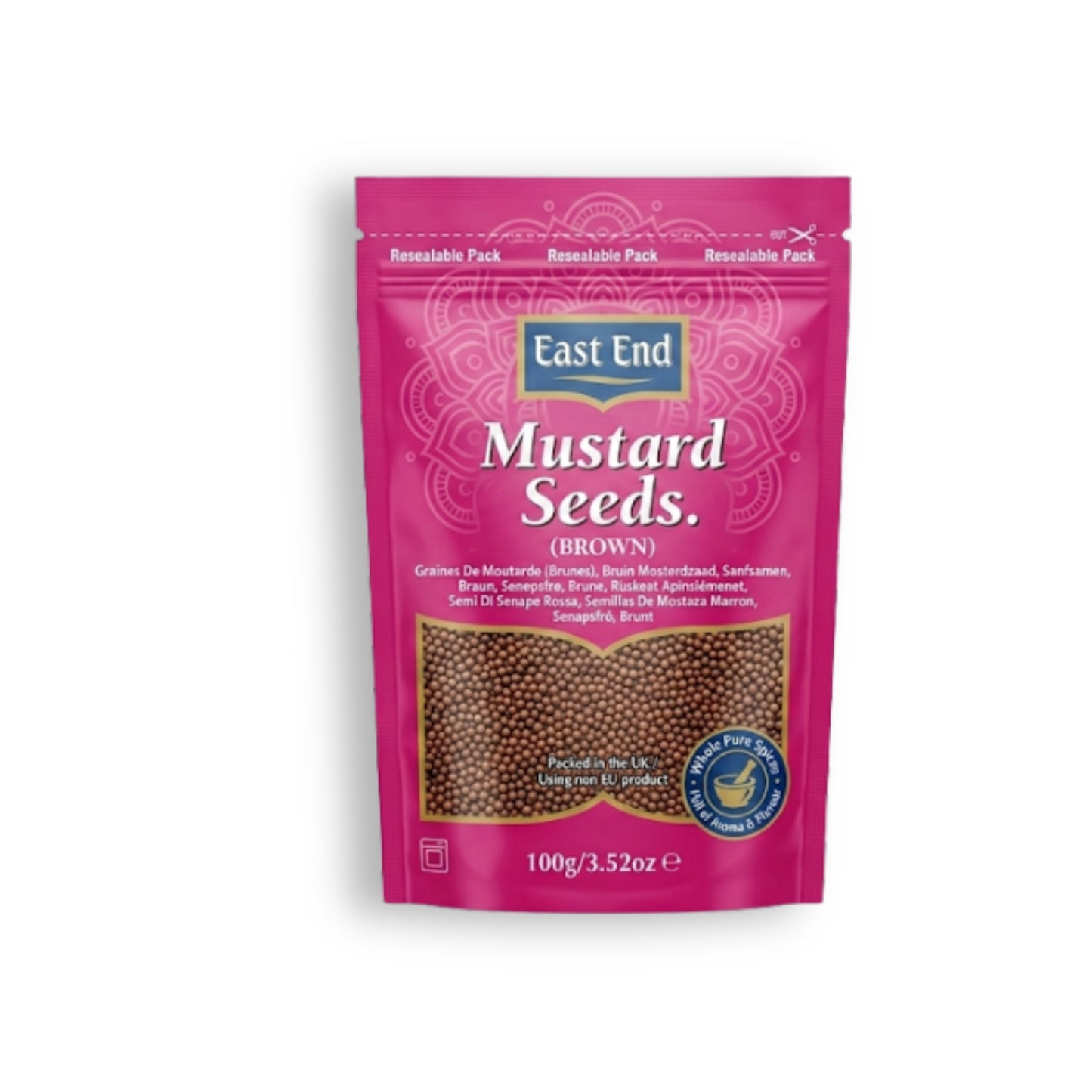 East End Mustard Seeds Brown 100g