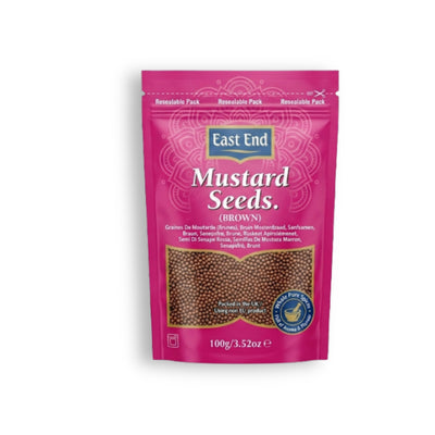 East End Mustard Seeds Brown 100g