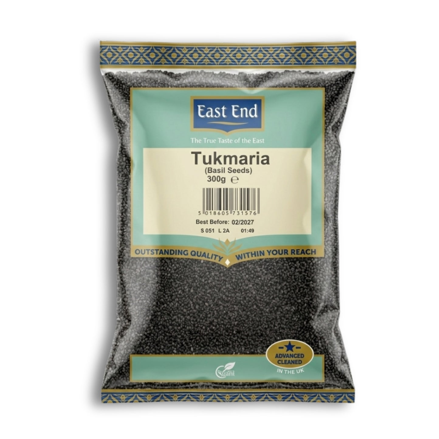 East End Tukmaria (Basil Seeds) 300g