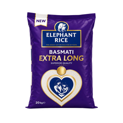 Elephant Atta Basmati Extra Long Rice 20kg