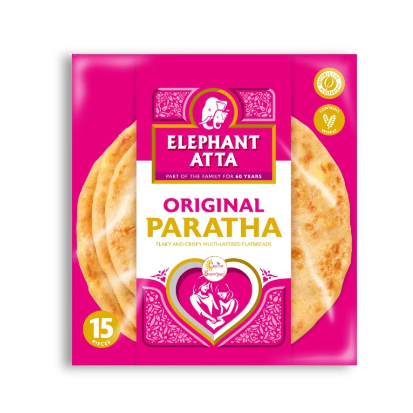 Elephant Atta Original Paratha Family Pack 15's