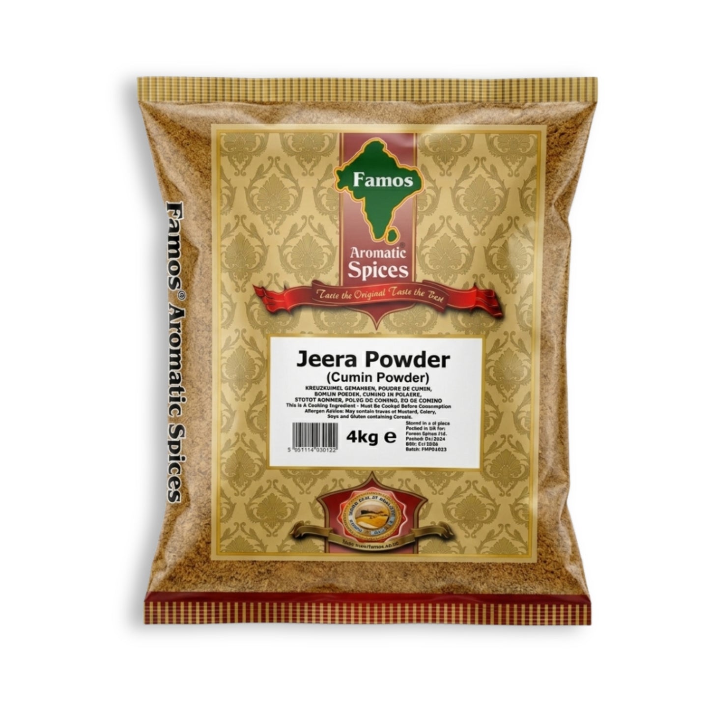 Famos Aromatic Spices Jeera Powder (Cumin) 4kg
