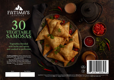Fatima's Vegetable Samosas 30s