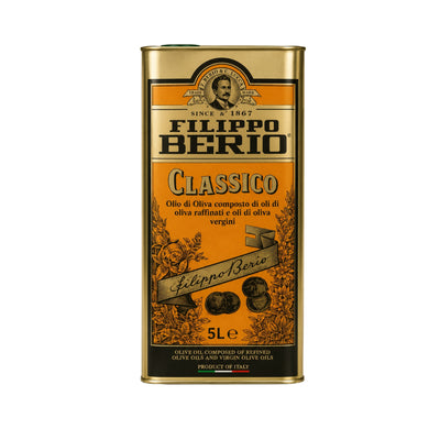 Filippo Berio Olive Oil Tin 5ltr