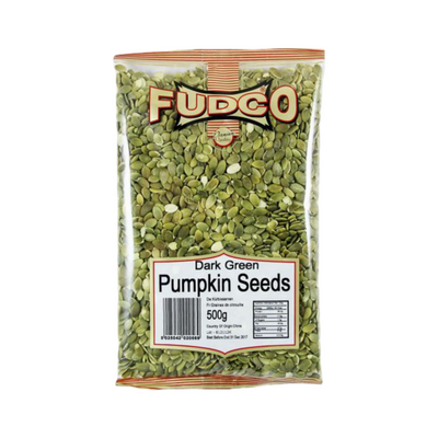Fudco Dark Green Pumpkin Seeds 500g