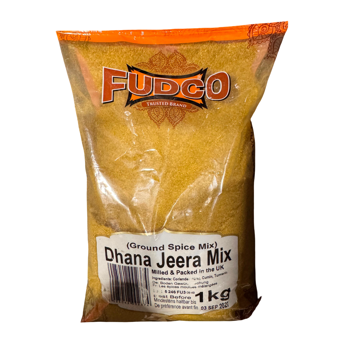 Fudco Jeera Mix ground Spice Mix 1kg