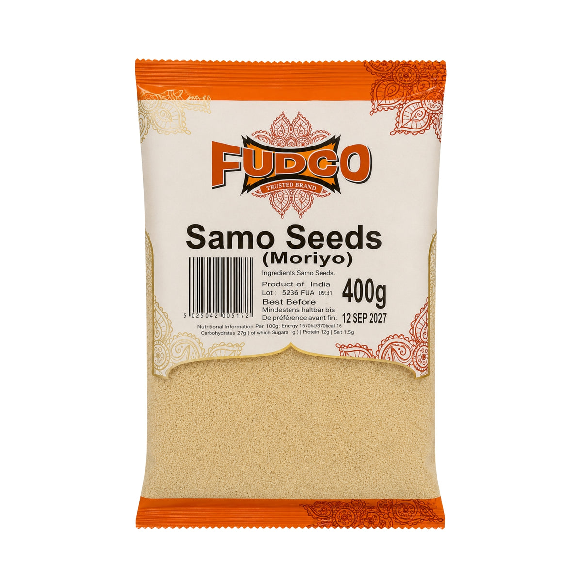 Fudco Samo Seeds (Moriyo) 400g