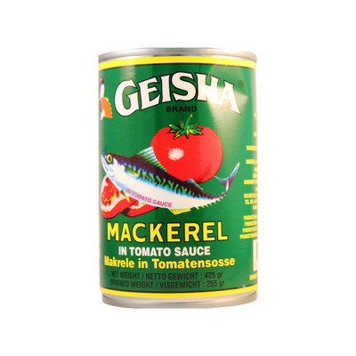 Geisha Mackerel In Tomato 425G