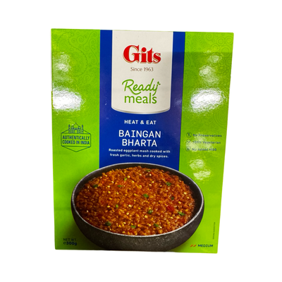Gits Baingan Bharta Ready Meals 300g