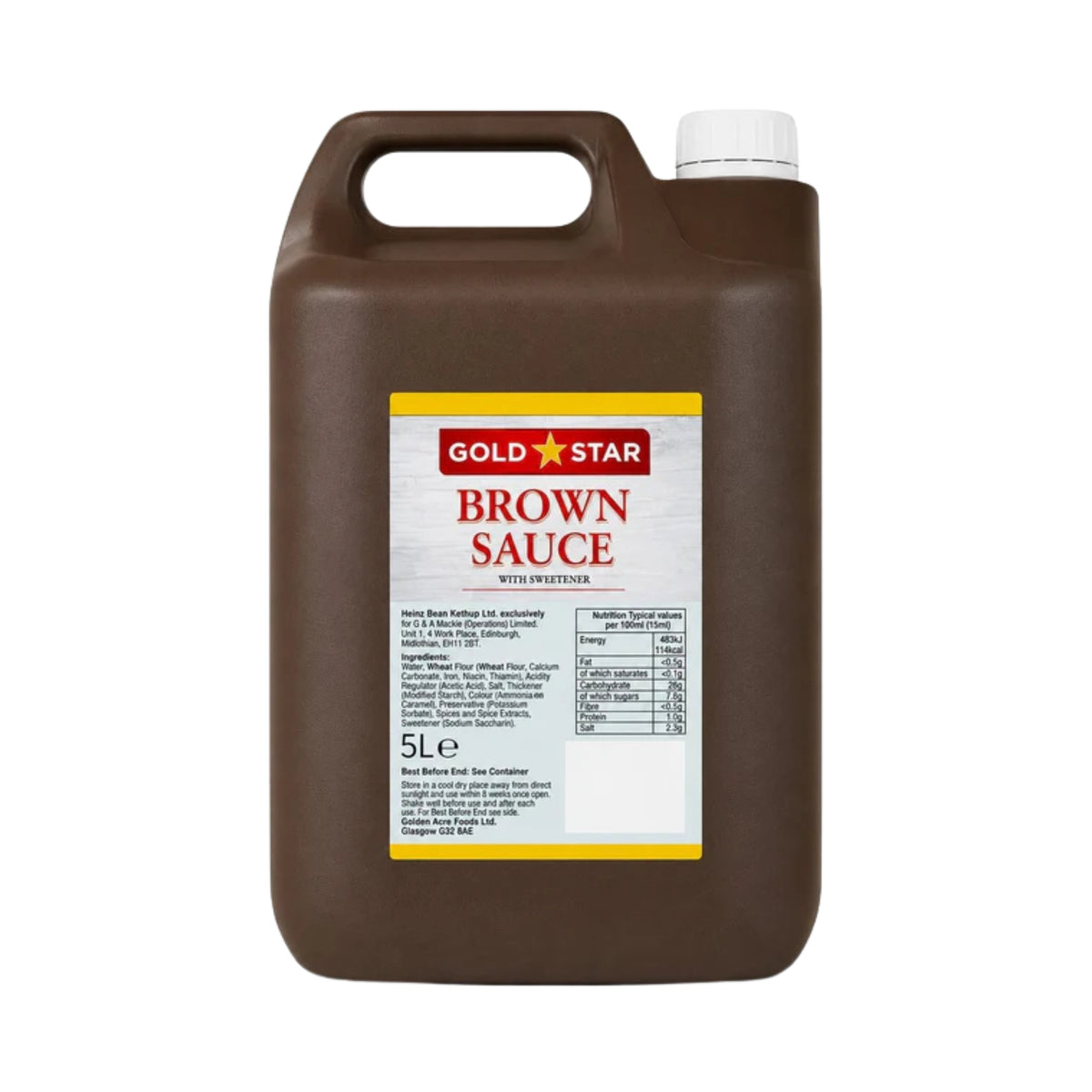 Gold Star Brown Sauce 5l
