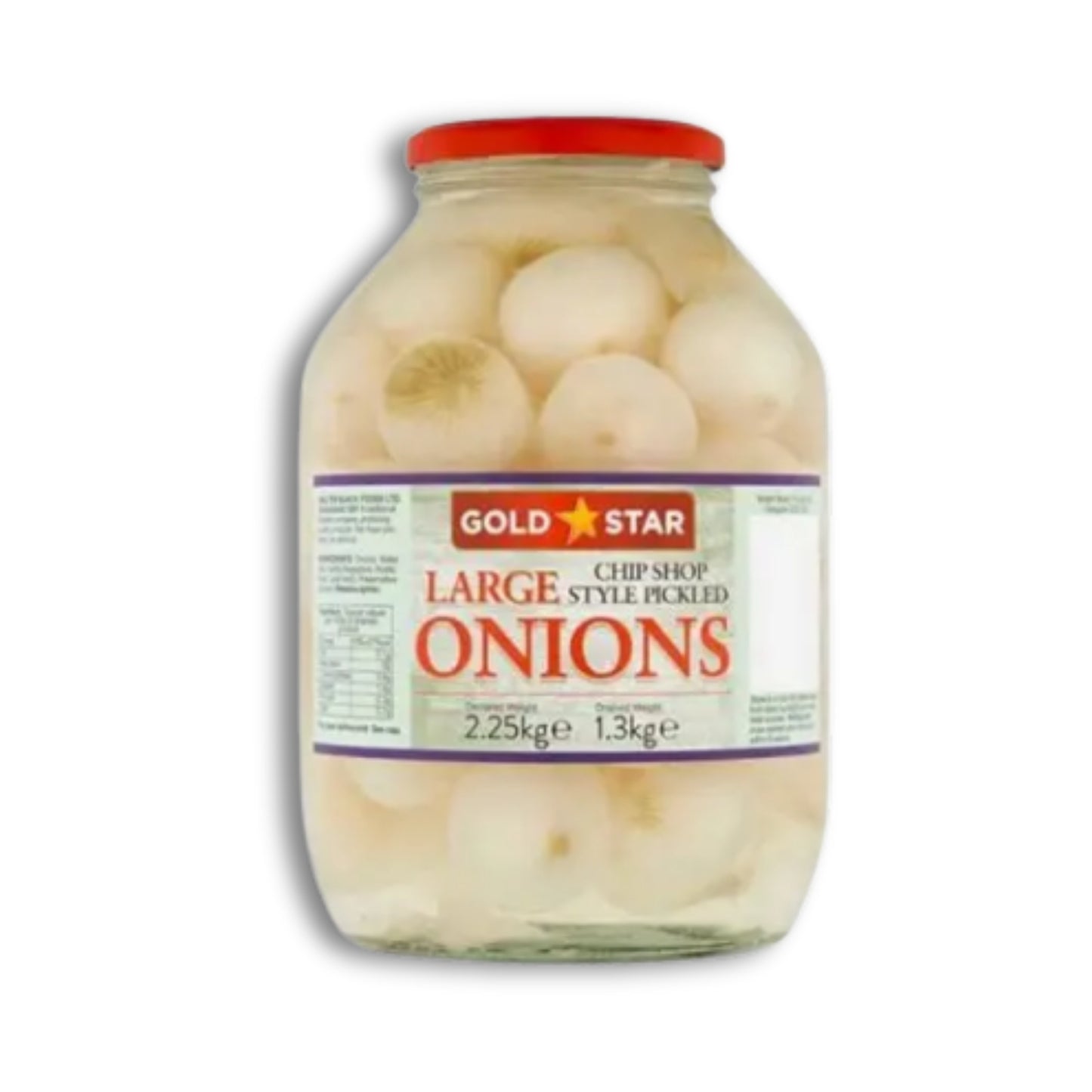 Gold Star Chip Onions 2.27ltr
