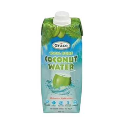 Grace Coconut Water with Pulp Bottle 12×310ml