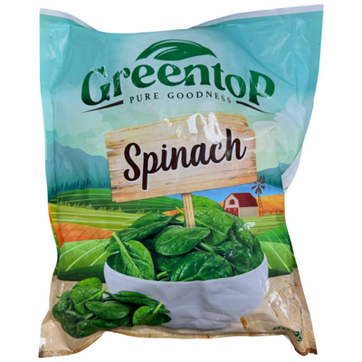 Greentop Cubed Spinach 800g