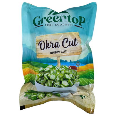 Greentop Okra Cut 300g