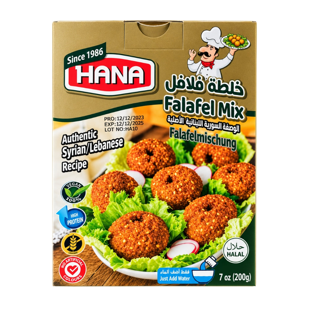Hana Falafel Mix Palestinian Recipe 200g