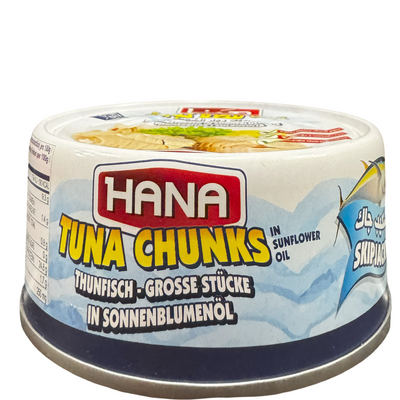 Hana Tuna Chunks in Veg Oil 160g