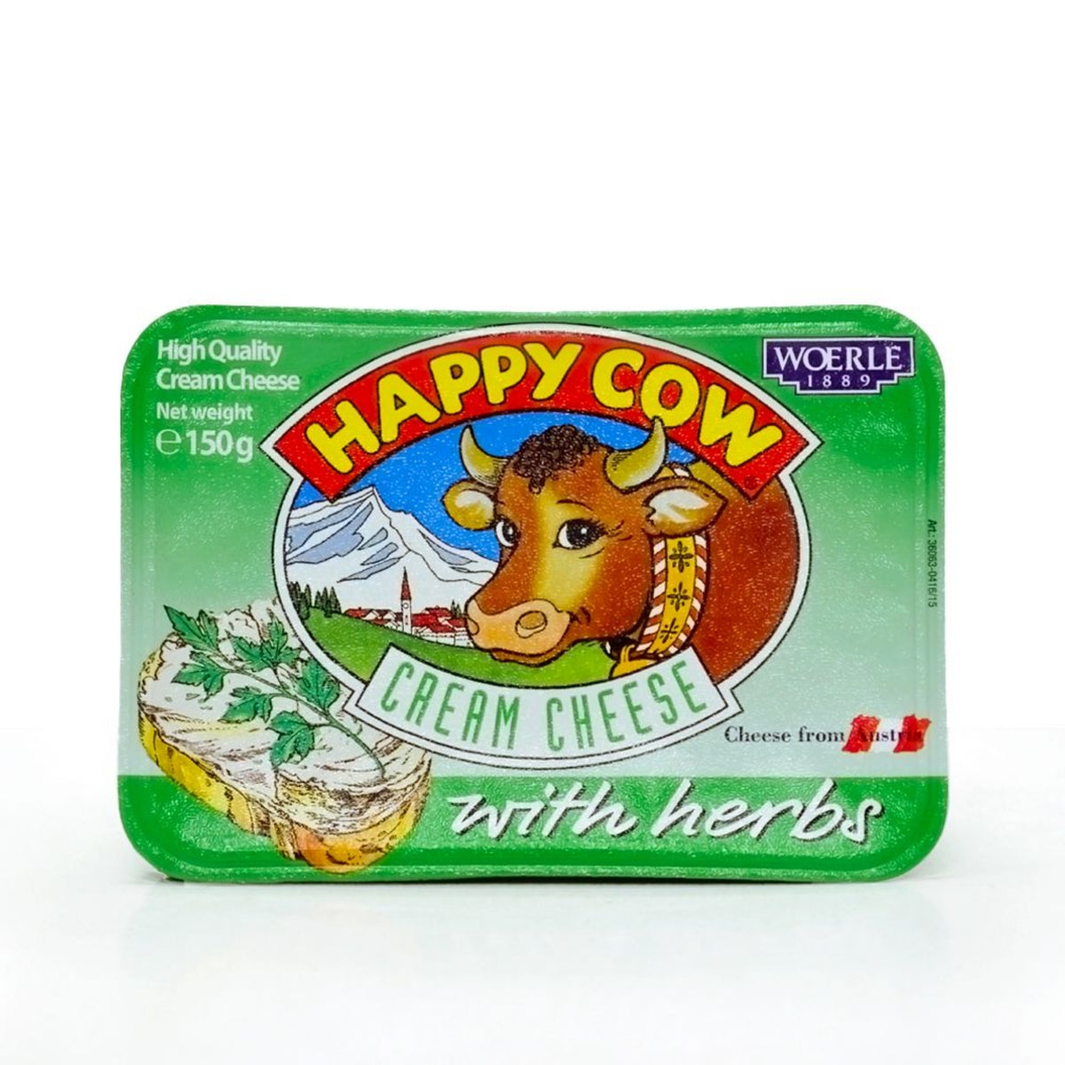 Happy Cow Cream Cheese with Herbs 150g