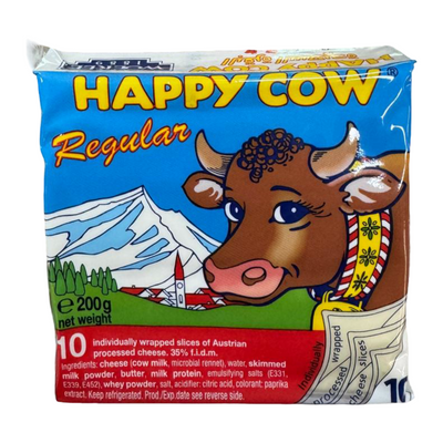Happy Cow Cheese Slices 200g