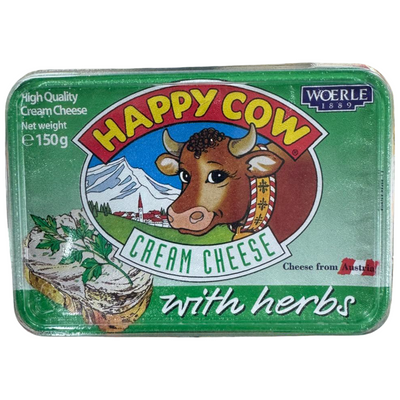 Happy Cow Cream Cheese with Herbs 150g