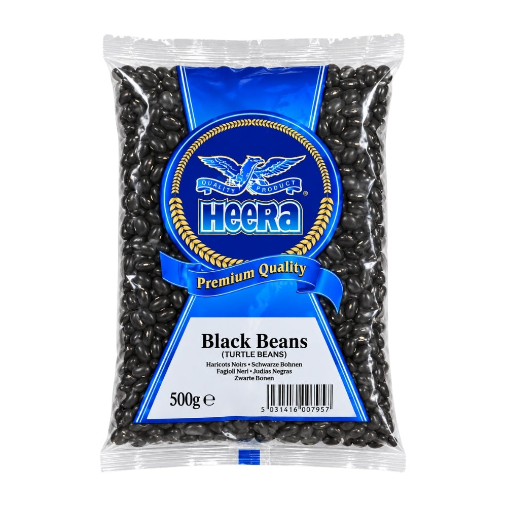 Heera Black Turtle Beans 500g