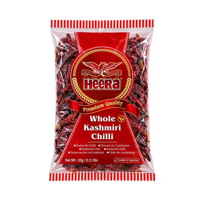 Heera Whole Kashmiri Chilli 50g