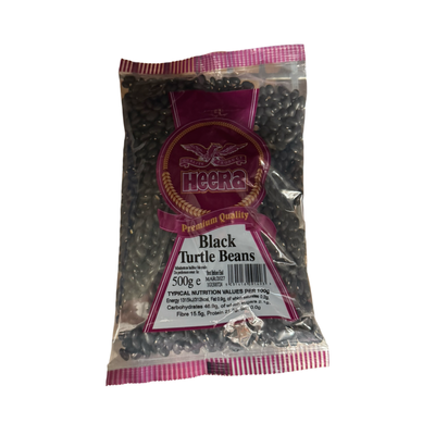 Heera Black Turtle Beans 500g