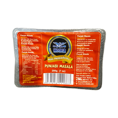 Heera Panjabi Mini Papad 200g