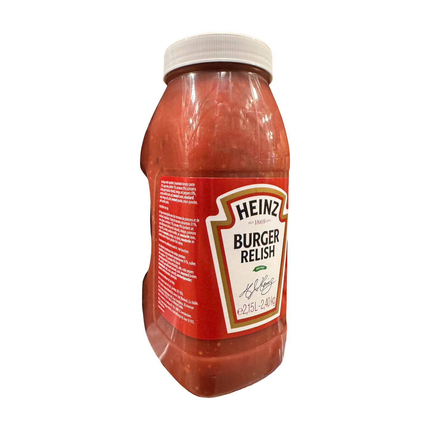 Heinz Burger Relish 2.15ltr