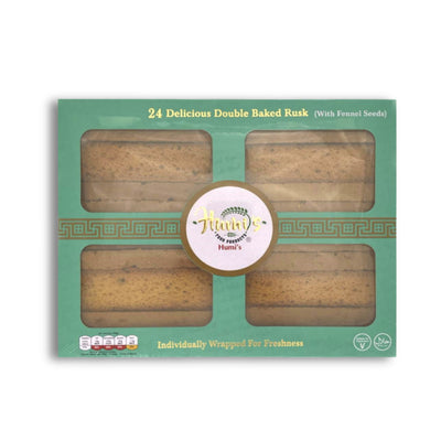 Humi Cake Rusk Fennel (Saunf) 24pcs