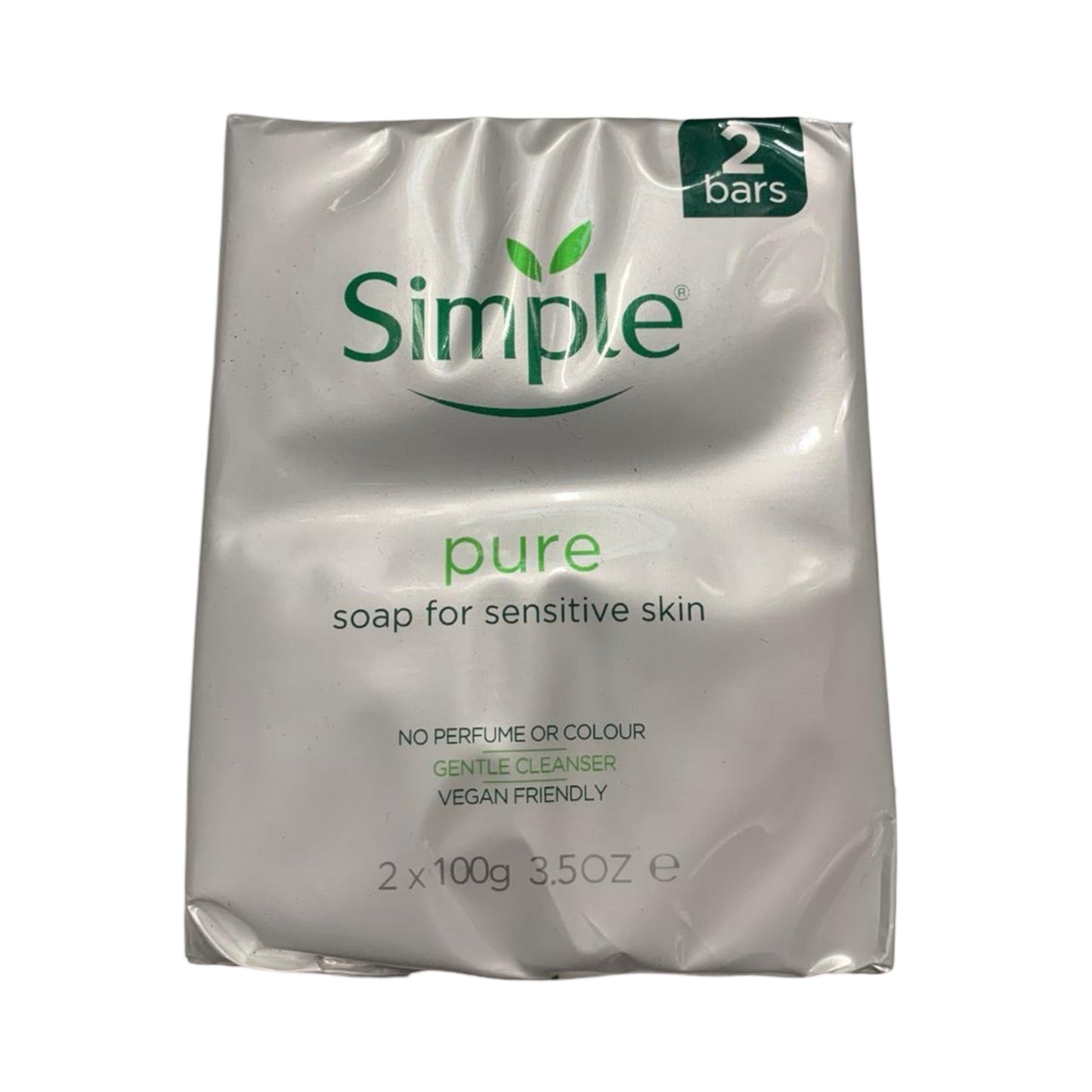 Simple Pure Hand Soap 2x100g