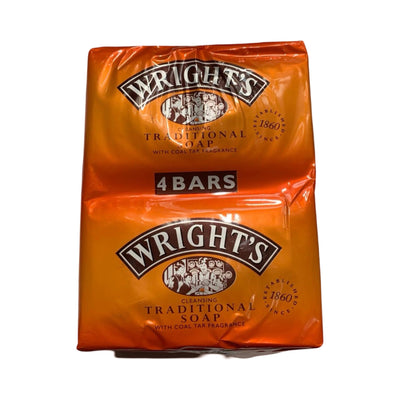 Wrights Traditional Hand Soap 4x100g