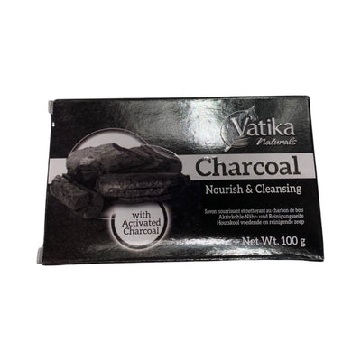 Vatika Nourishing & Cleansing Hand Soap Charcoal 100g
