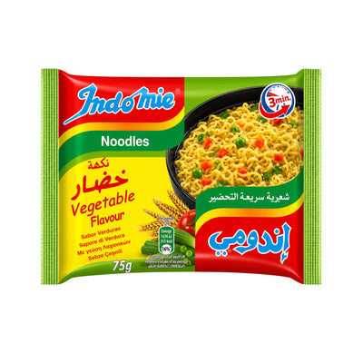 Indomie Vegetable Flavour Instant Noodles (Arabic) 75G