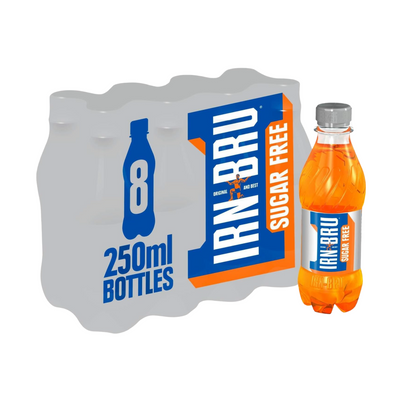 Irn-Bru Sugar Free Small Bottle 24×250ml