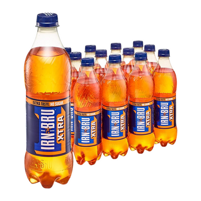 Irn-Bru Xtra Bottles 12×500ml