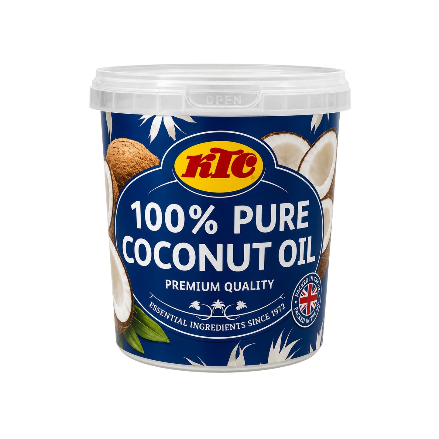 KTC Pure Coconut Oil 1ltr